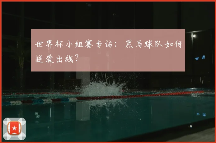 世界杯小组赛专访：黑马球队如何逆袭出线？