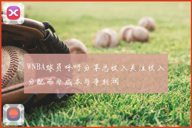 WNBA球员呼吁分享总收入关注收入分配而非成本与净利润