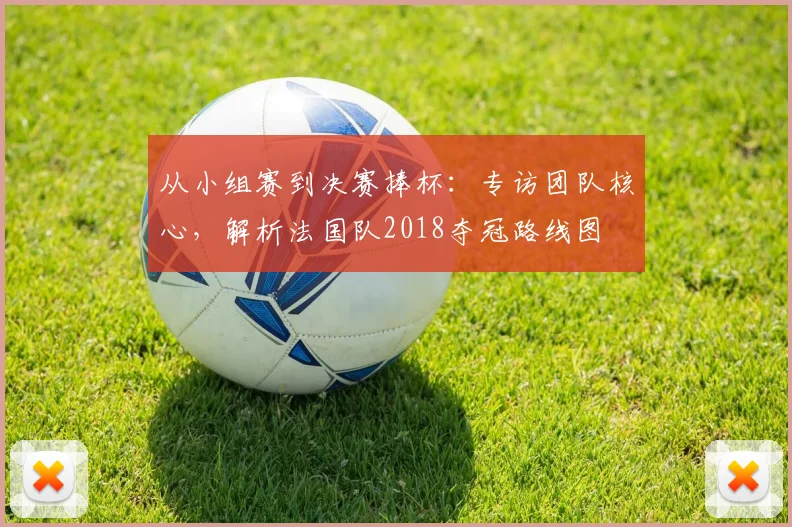 从小组赛到决赛捧杯：专访团队核心，解析法国队2018夺冠路线图