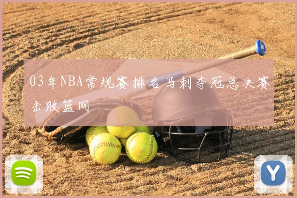 03年NBA常规赛排名马刺夺冠总决赛击败篮网